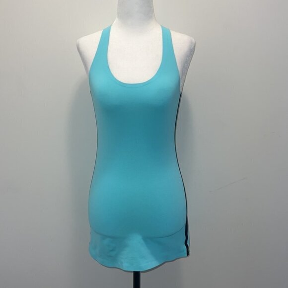 LULULEMON blue cool racer back tank top size 0/2 - Picture 2 of 11